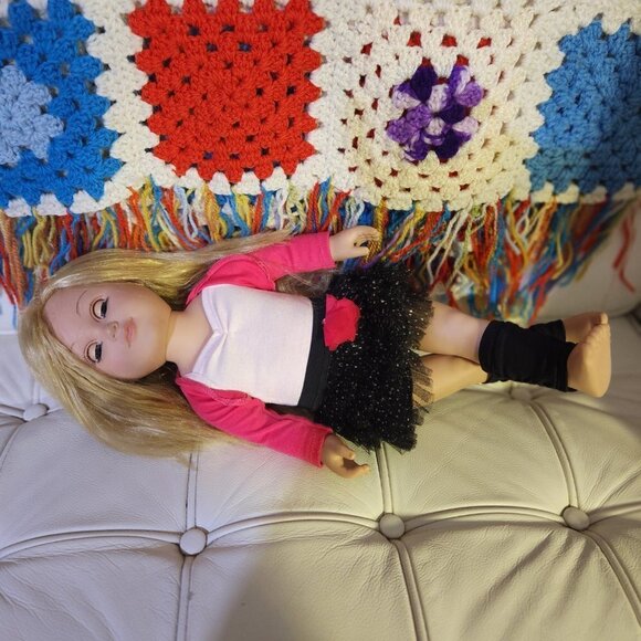 Cititoy My Life Doll 18" Ballerina Light Skin Long Blonde Hair Blue Eyes - Picture 7 of 14